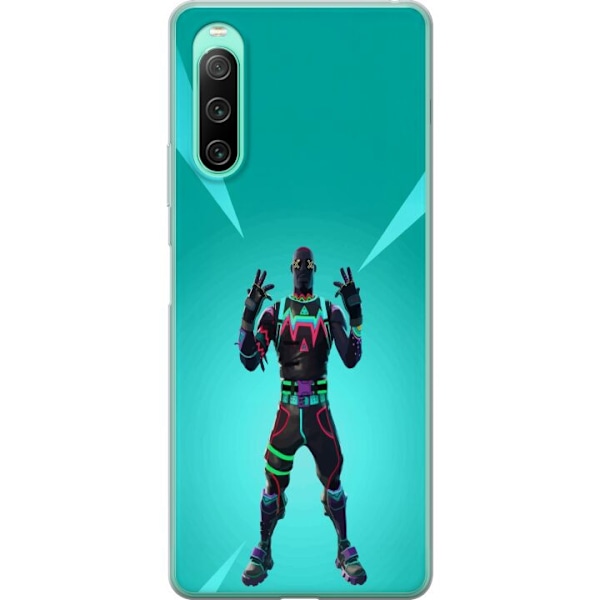 Sony Xperia 10 IV Genomskinligt Skal black knight fortnite