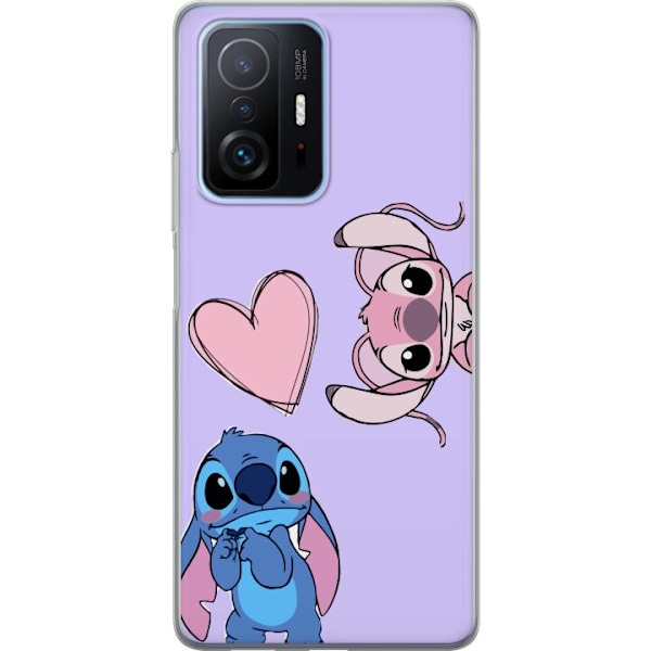 Xiaomi 11T Pro Läpinäkyvä kuori Stitch Mode