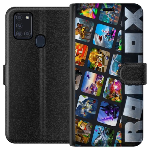 Samsung Galaxy A21s Tegnebogsetui Roblox