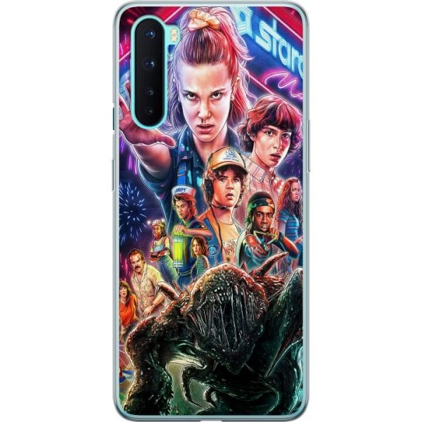 OnePlus Nord Gennemsigtig cover Stranger Things