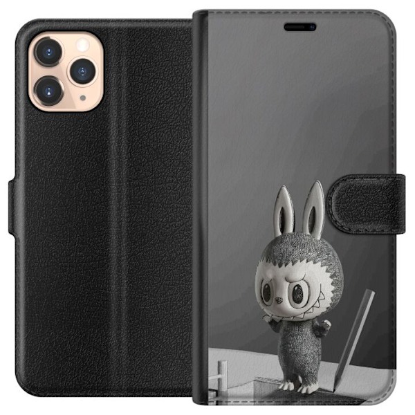 Apple iPhone 11 Pro Lompakkokotelo Pop Mart MEGA LABUBU LABUBU