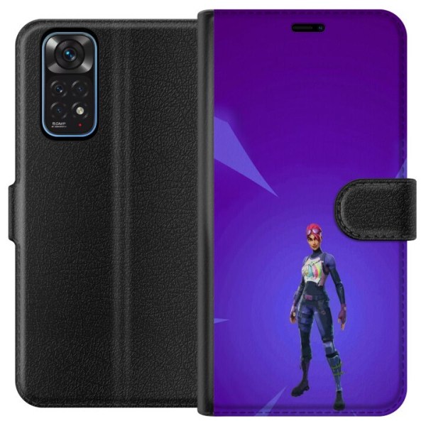 Xiaomi Redmi Note 11 Lompakkokotelo Fortnite - Brite Bomber