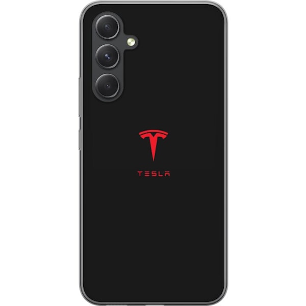 Samsung Galaxy S24+ Gjennomsiktig deksel Tesla