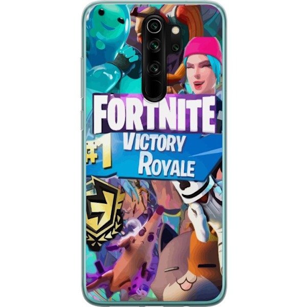 Xiaomi Redmi Note 8 Pro  Läpinäkyvä kuori Fortnite