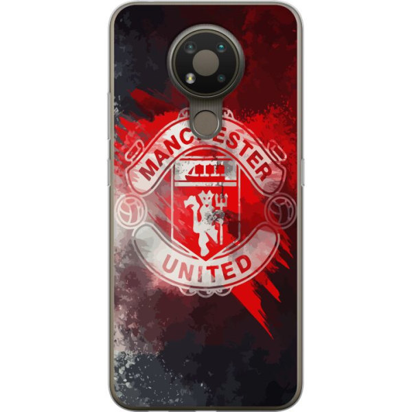 Nokia 3.4 Läpinäkyvä kuori Manchester United FC