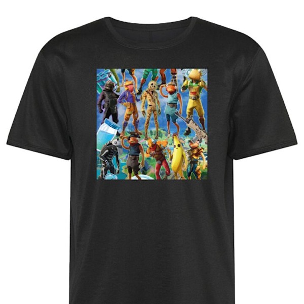 Trænings T-shirt | Sport T-shirt til Voksen Fortnite Stor