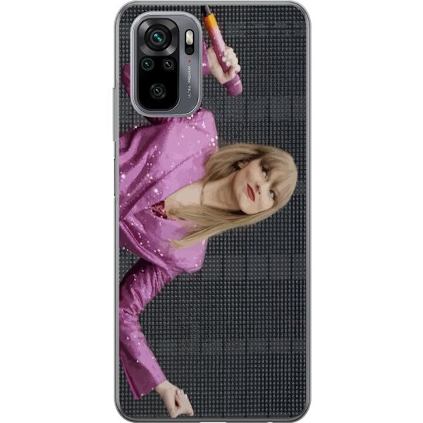 Xiaomi Redmi Note 10S Gjennomsiktig deksel Taylor Swift