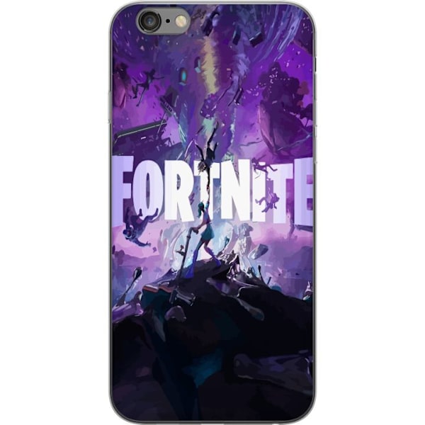 Apple iPhone 6s Plus Gennemsigtig cover Fortnite