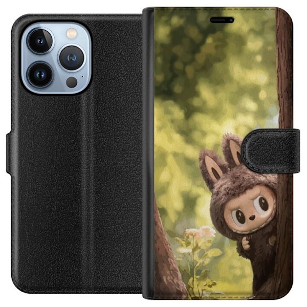 Apple iPhone 13 Pro Lommeboketui Labubu Graffiti Vibes – Gat