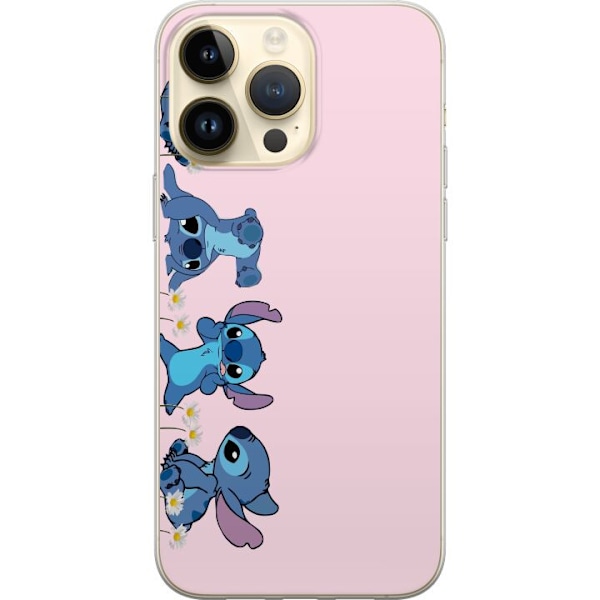 Apple iPhone 15 Pro Max Gennemsigtig cover  Stitch Grin & Leg