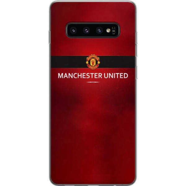 Samsung Galaxy S10 Gjennomsiktig deksel Manchester United