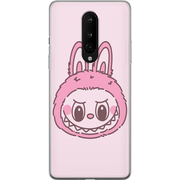OnePlus 8 Läpinäkyvä kuori Labubu Eläinradan Bunny-versio