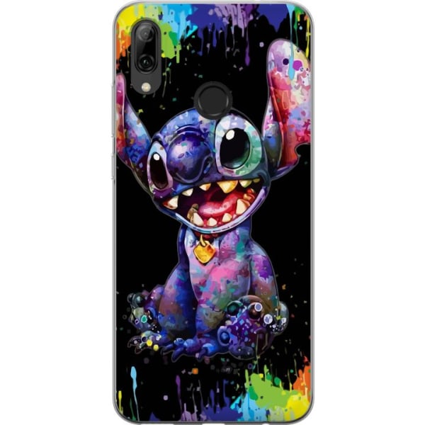 Huawei P smart 2019 Genomskinligt Skal Lilo and Stitch