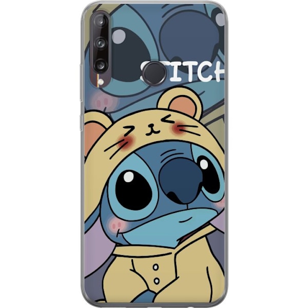 Huawei P40 lite E Genomskinligt Skal Stitch