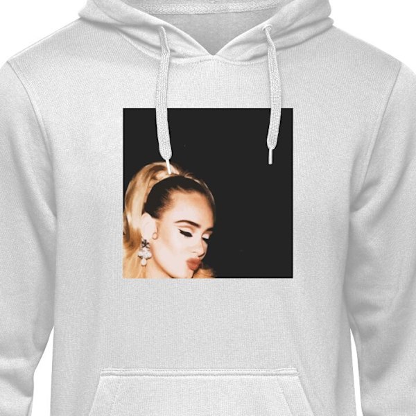 Hoodie för Vuxen | Bekväm Huvtröja Adele grå M