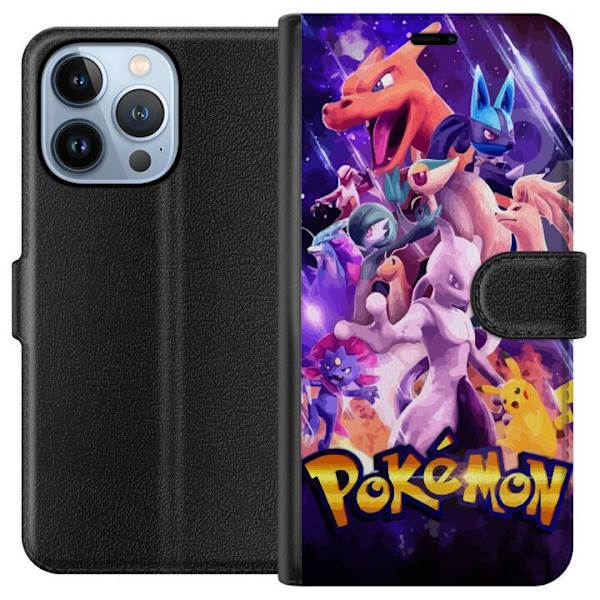 Apple iPhone 13 Pro Lommeboketui Pokemon