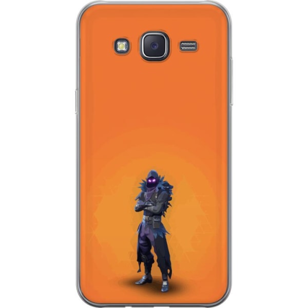 Samsung Galaxy J5 Gennemsigtig cover Fortnite - Raven