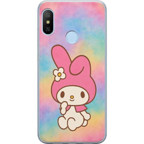 Xiaomi Mi A2 Lite Genomskinligt Skal Kawaii Sanrio My Melody