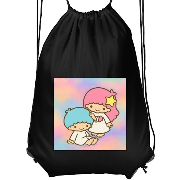 Gympose | Lett Treningspose for Voksne Kawaii Sanrio Kiki Lola svart Voksen