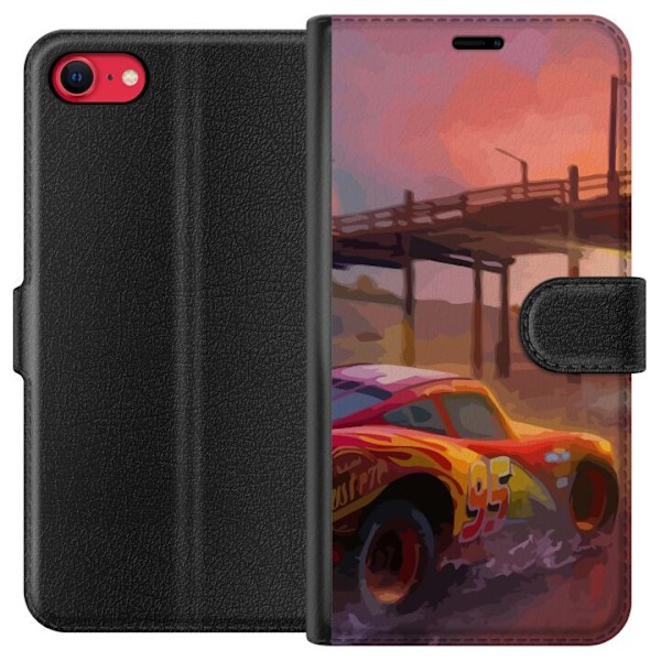 Apple iPhone 7 Plånboksfodral Blixten McQueen
