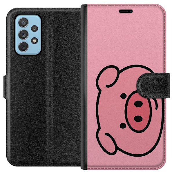 Samsung Galaxy A52 5G Plånboksfodral Kawaii Piggy