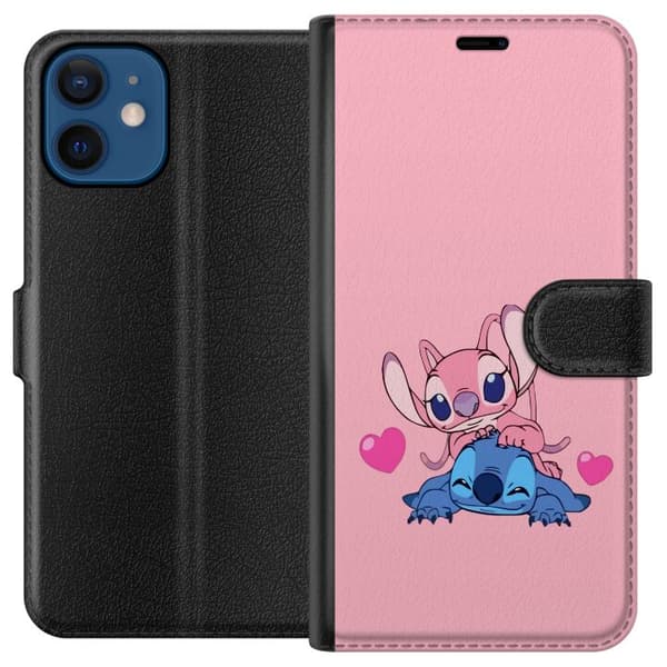 Kompatibel Tegnebogsetui til Apple iPhone 12 Valentins Dag Stitch