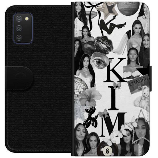 Samsung Galaxy A03s Plånboksfodral Kim Kardashian – Aesthetic Look 2025