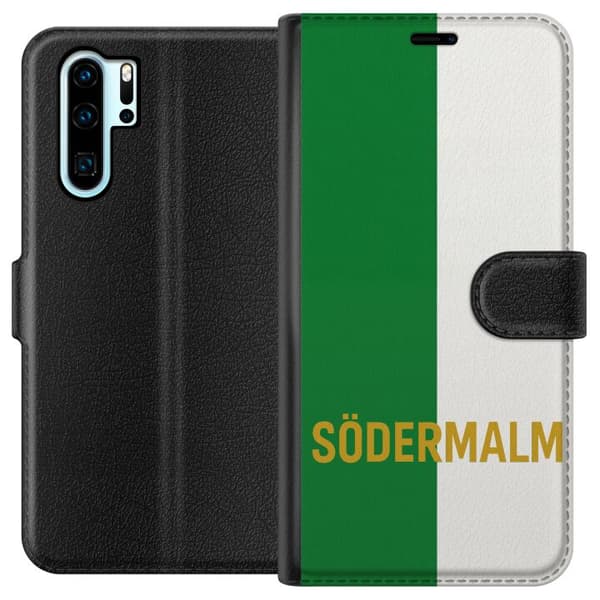 Kompatibel Tegnebogsetui til Huawei P30 Pro Södermalm - fodbold