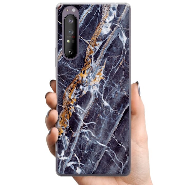 Sony Xperia 1 II TPU Mobilskal Marmor