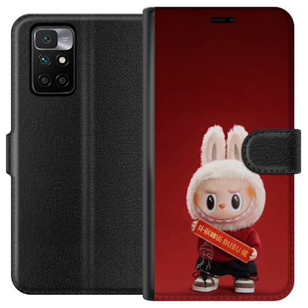 Xiaomi Redmi 10 Lompakkokotelo Pop Mart The Monsters Labubu On