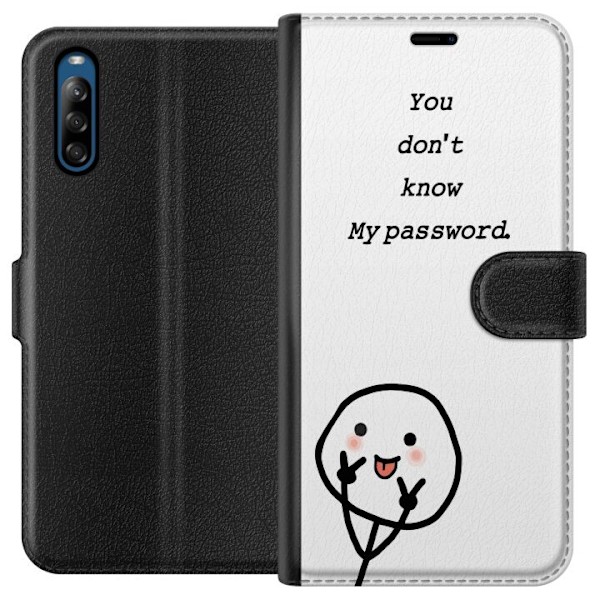 Sony Xperia L4 Plånboksfodral You Don’t Know My Password