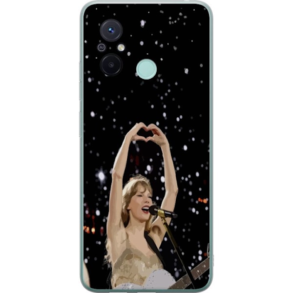 Xiaomi Redmi 12C Gennemsigtig cover Taylor Swift