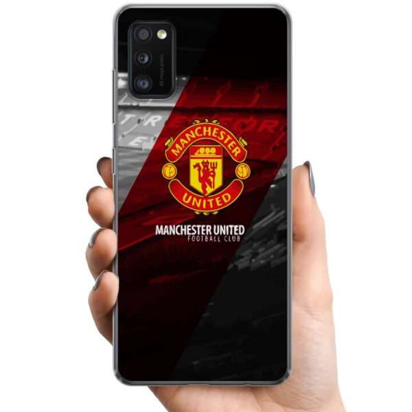 Samsung Galaxy A41 TPU Mobilcover Manchester United FC