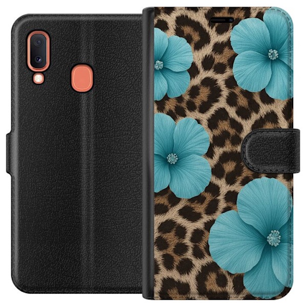 Samsung Galaxy A20e Lommeboketui Blossom Beast