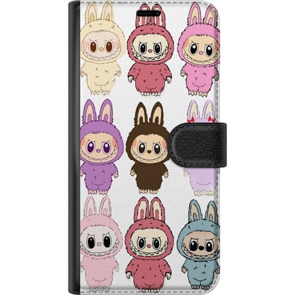 Motorola Moto E22i Lommeboketui Labubu Pink Monster - Popkunst