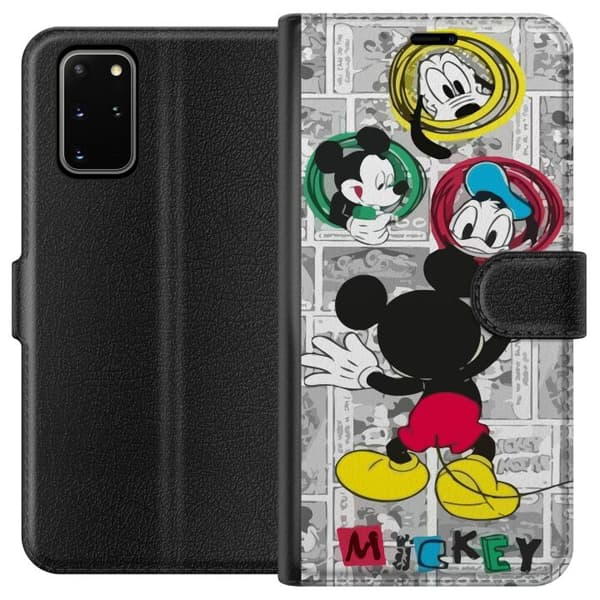 Kompatibel Tegnebogsetui til Samsung Galaxy S20+ Mickey Mouse