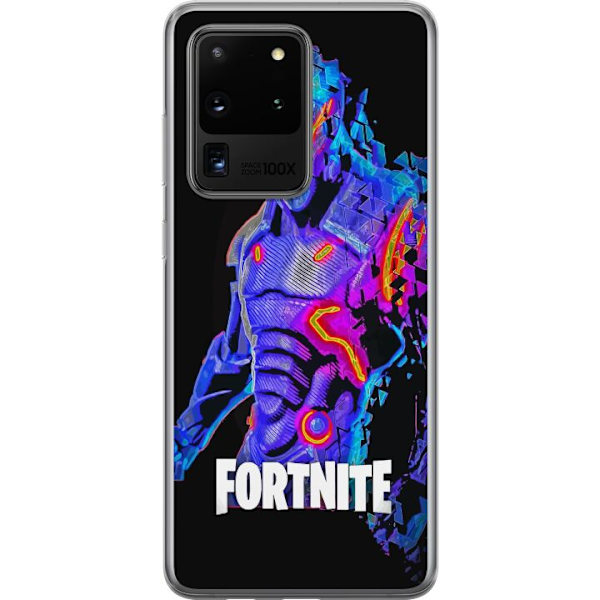 Samsung Galaxy S20 Ultra Läpinäkyvä kuori Fortnite