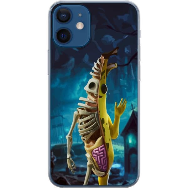 Kompatibelt Mobildeksel til Apple iPhone 12 mini Fortnite - Peely Død