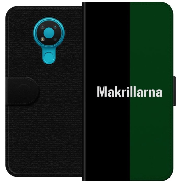 Nokia 3.4 Plånboksfodral Makrillarna Fotboll
