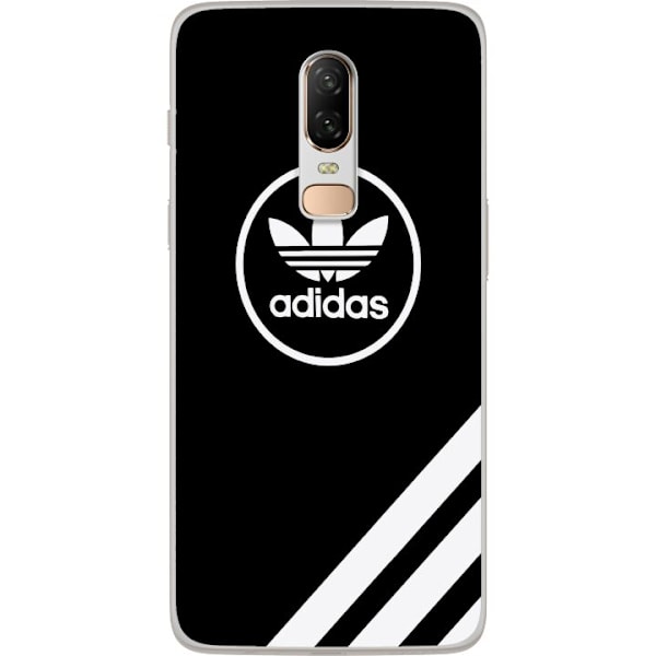 OnePlus 6 Läpinäkyvä kuori Adidas