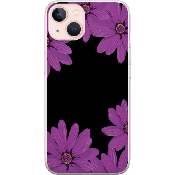 Apple iPhone 13 Gennemsigtig cover Blomsterarrangement
