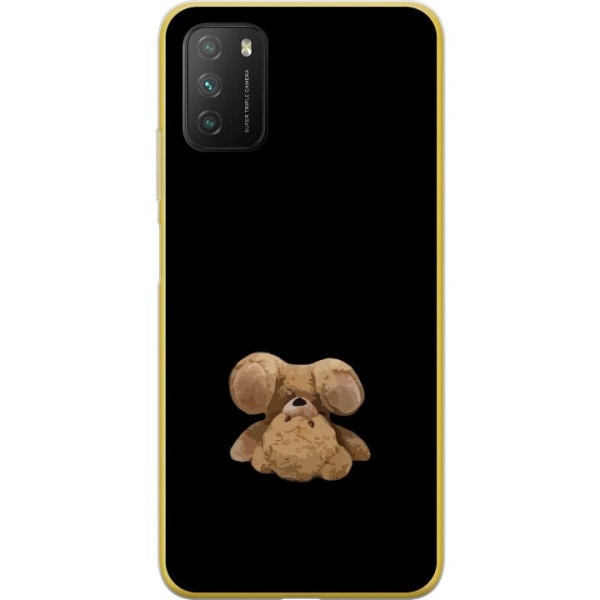 Xiaomi Poco M3  Gennemsigtig cover Op og ned bjørn