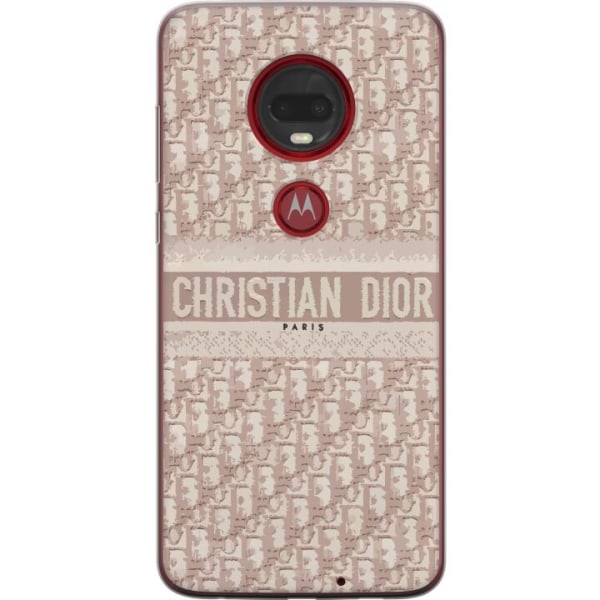 Motorola Moto G7 Plus Gennemsigtig cover Dior Paris