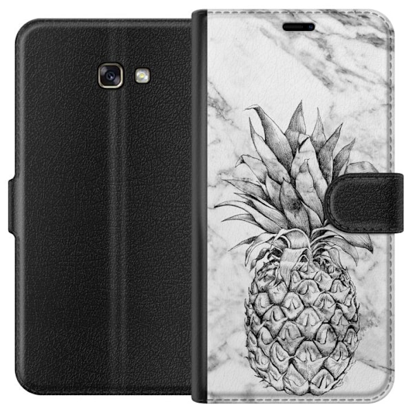 Samsung Galaxy A3 (2017) Tegnebogsetui Ananas