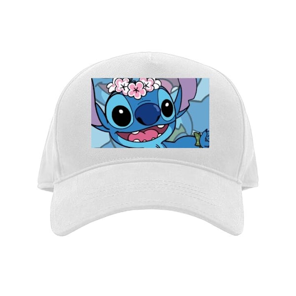Kasket til Voksen | Klassisk Justerbar Kasket Stitch under Stj hvid Voksen