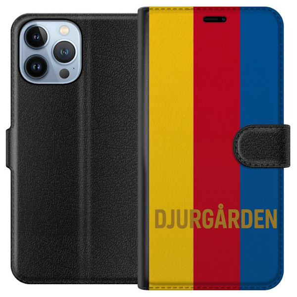 Apple iPhone 13 Pro Max Plånboksfodral Djurgården – fotboll