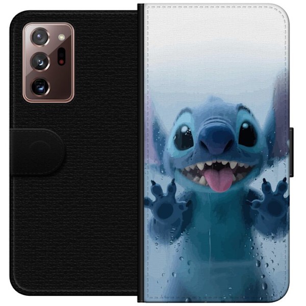 Samsung Galaxy Note20 Ultra Plånboksfodral Stitch Window View – Stitch vid ett fönster i söt stil