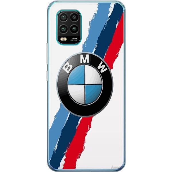 Xiaomi Mi 10 Lite 5G Gennemsigtig cover BMW Striber