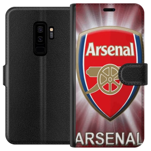 Kompatibel Tegnebogsetui til Samsung Galaxy S9+ Arsenal