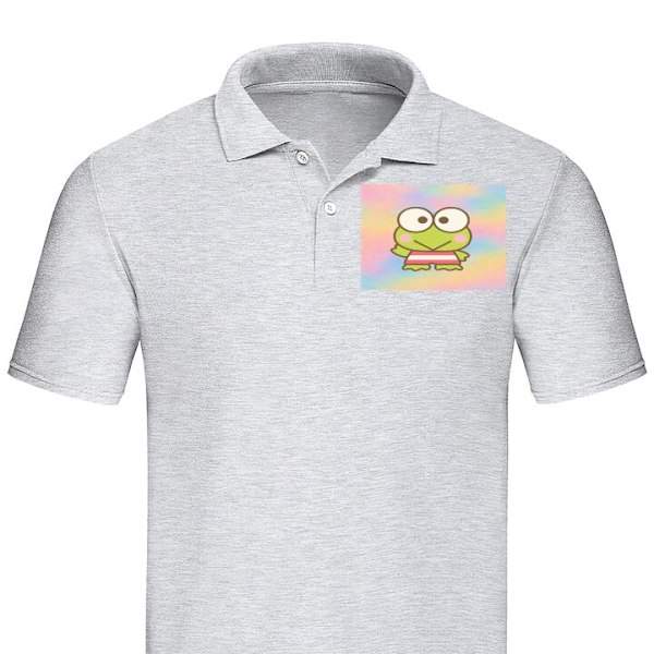 Poloshirt til Voksen | Elegant Poloshirt Kaj Bara Bada Sauna F Grå X-Large